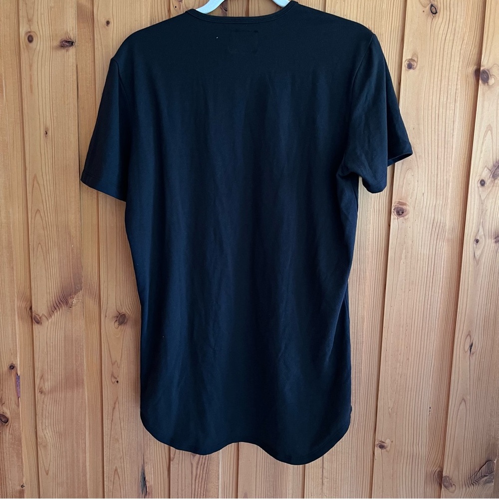 Cuts Clothing Black AO Elongated Tee - Picture 5 of 5